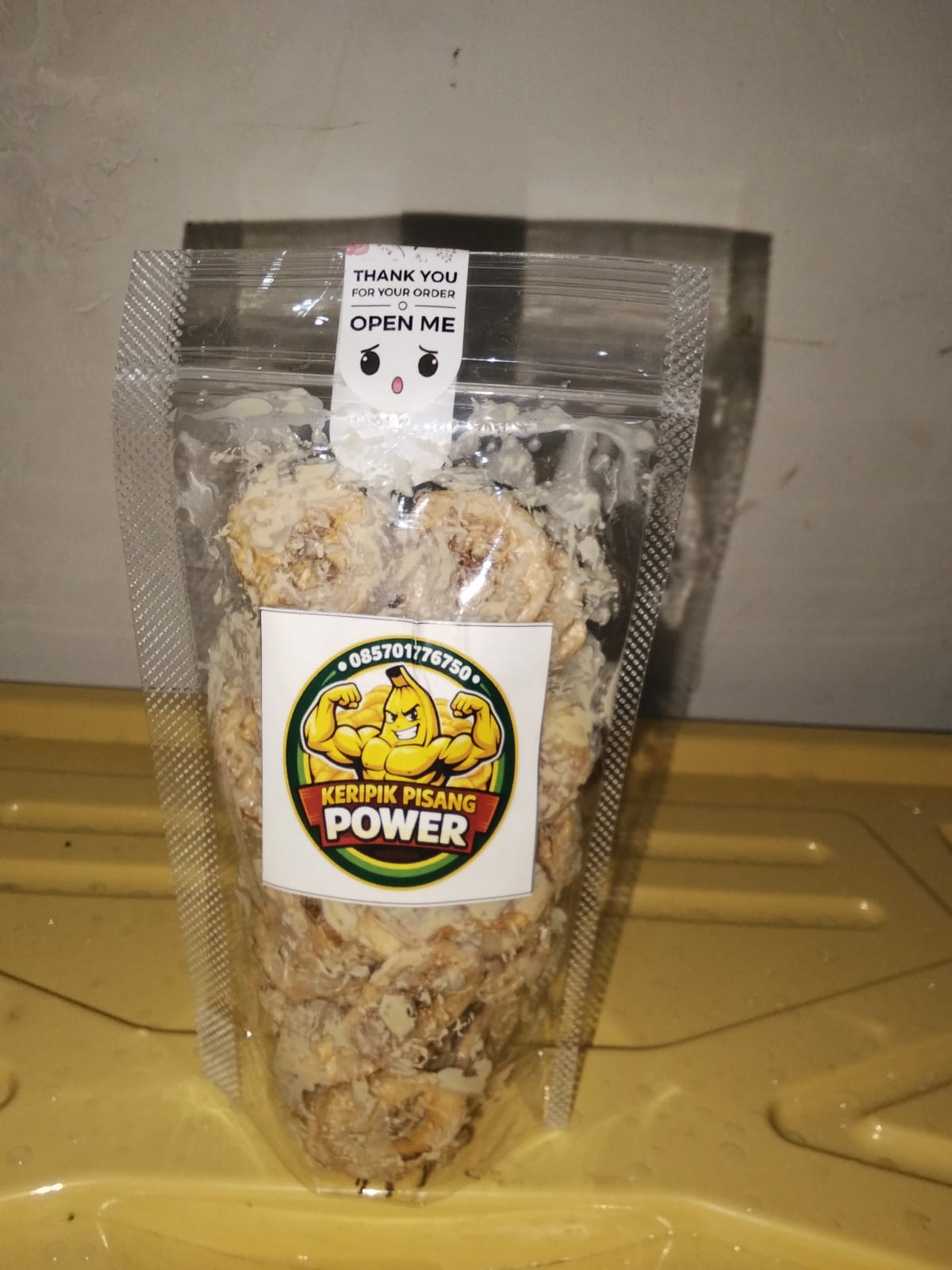 Kripik Pisang Tiramisu